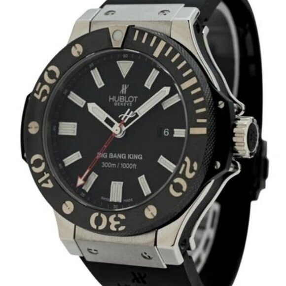 Hublot 48mm Big Bang King Palladium Titanium Ceramic Watch B+P! 322.LM.100.RX! - Picture 4 of 15